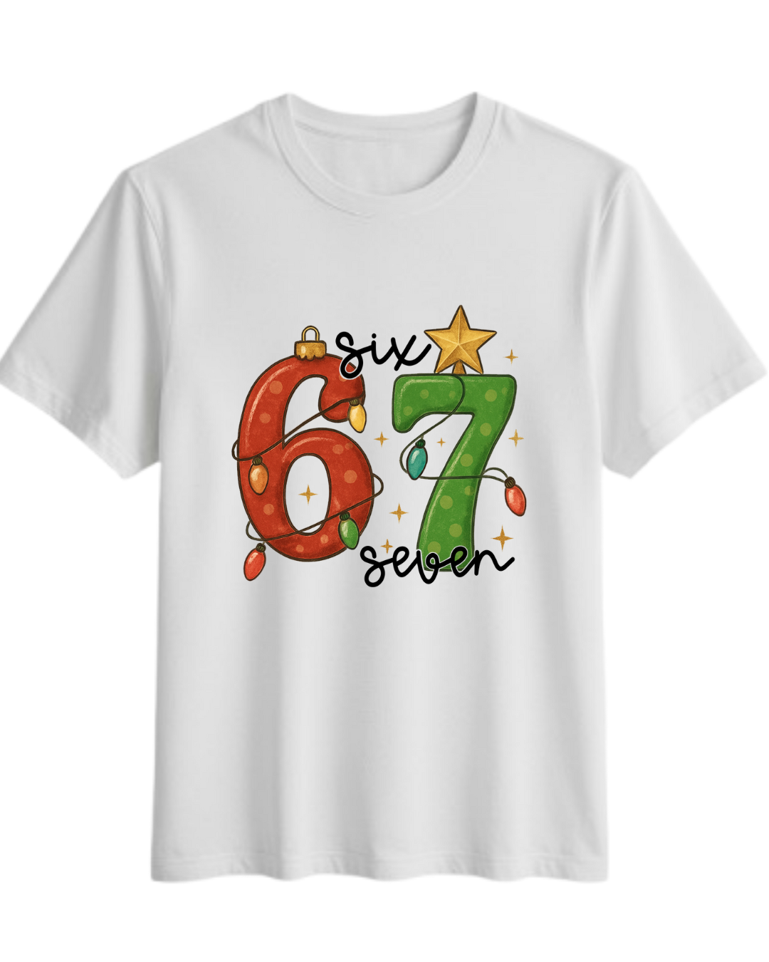 Festive 6 & 7 Christmas Lights Design