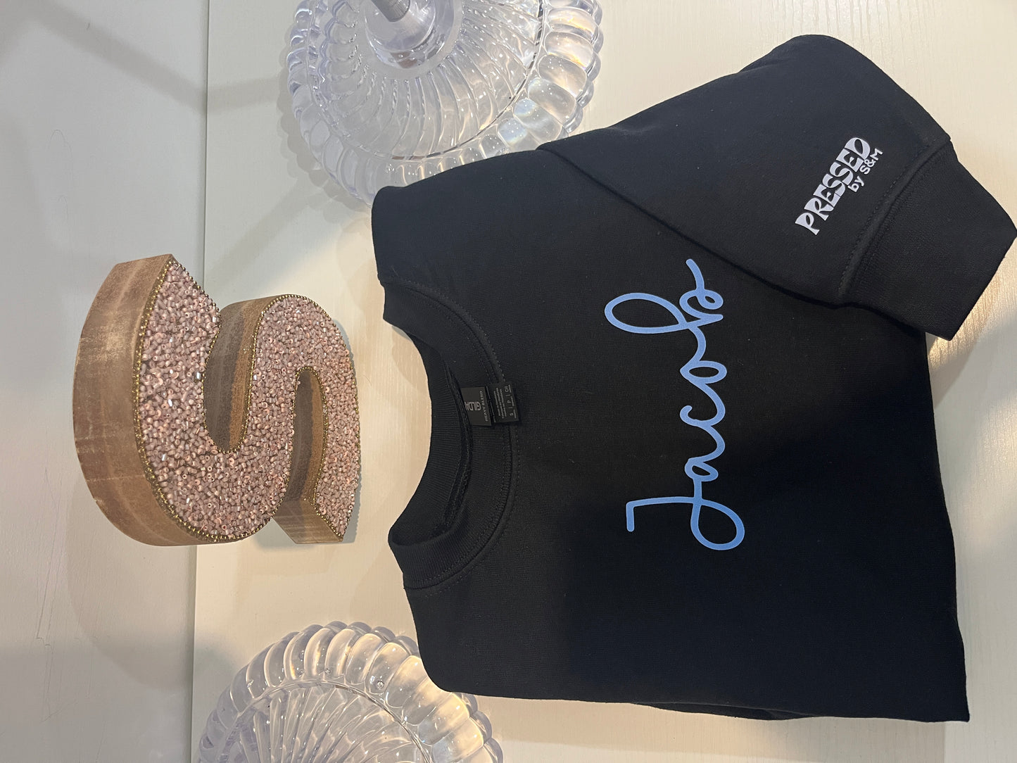 Custom Signature Script Crewneck – Personalized Cursive Name Sweate