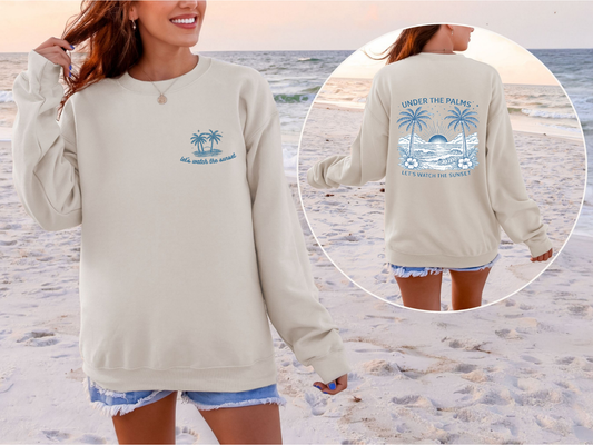 🌴 Under the Palms – Let’s Watch the Sunset