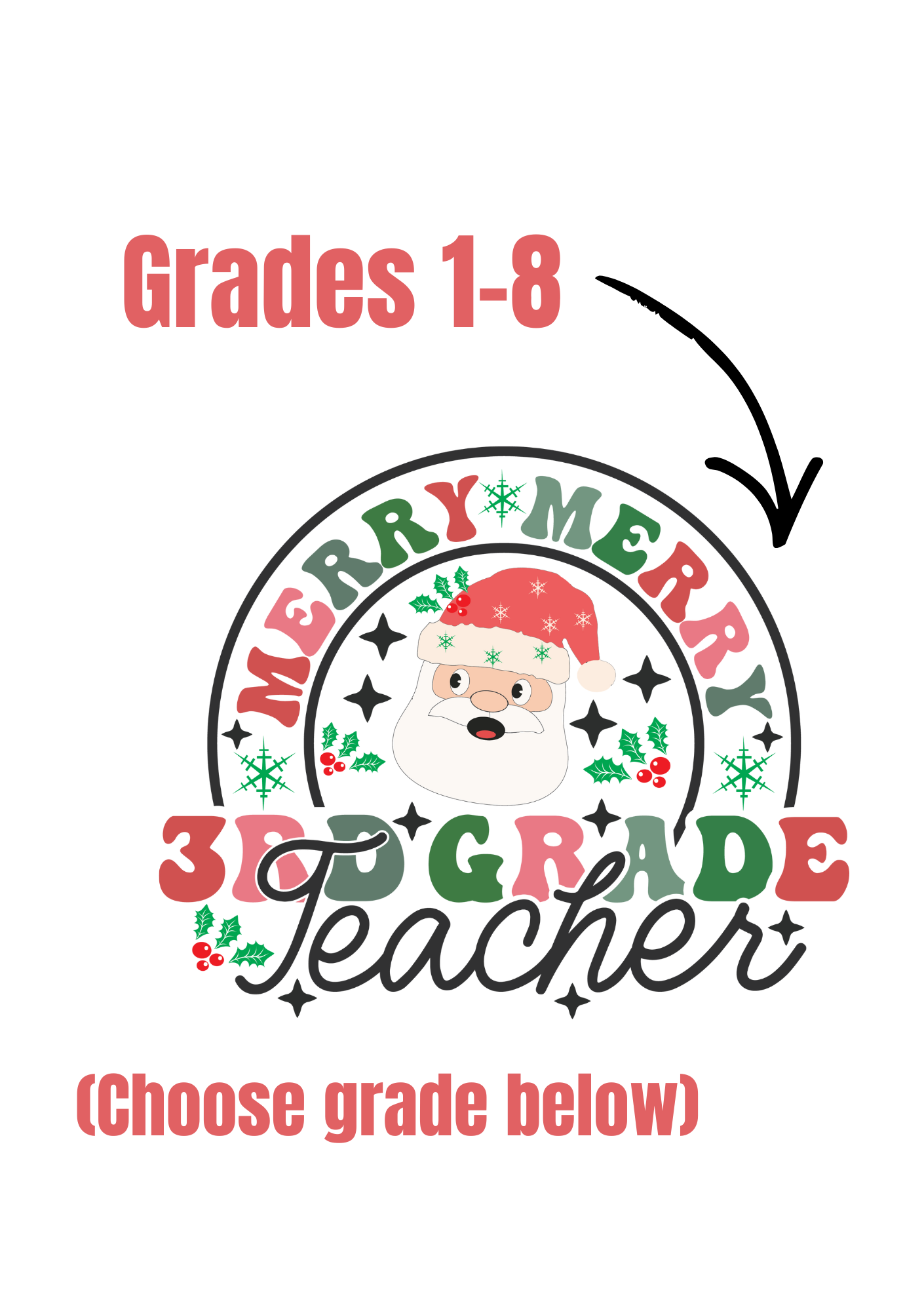 Christmas 1-8th Grade Teacher Edition Crewneck