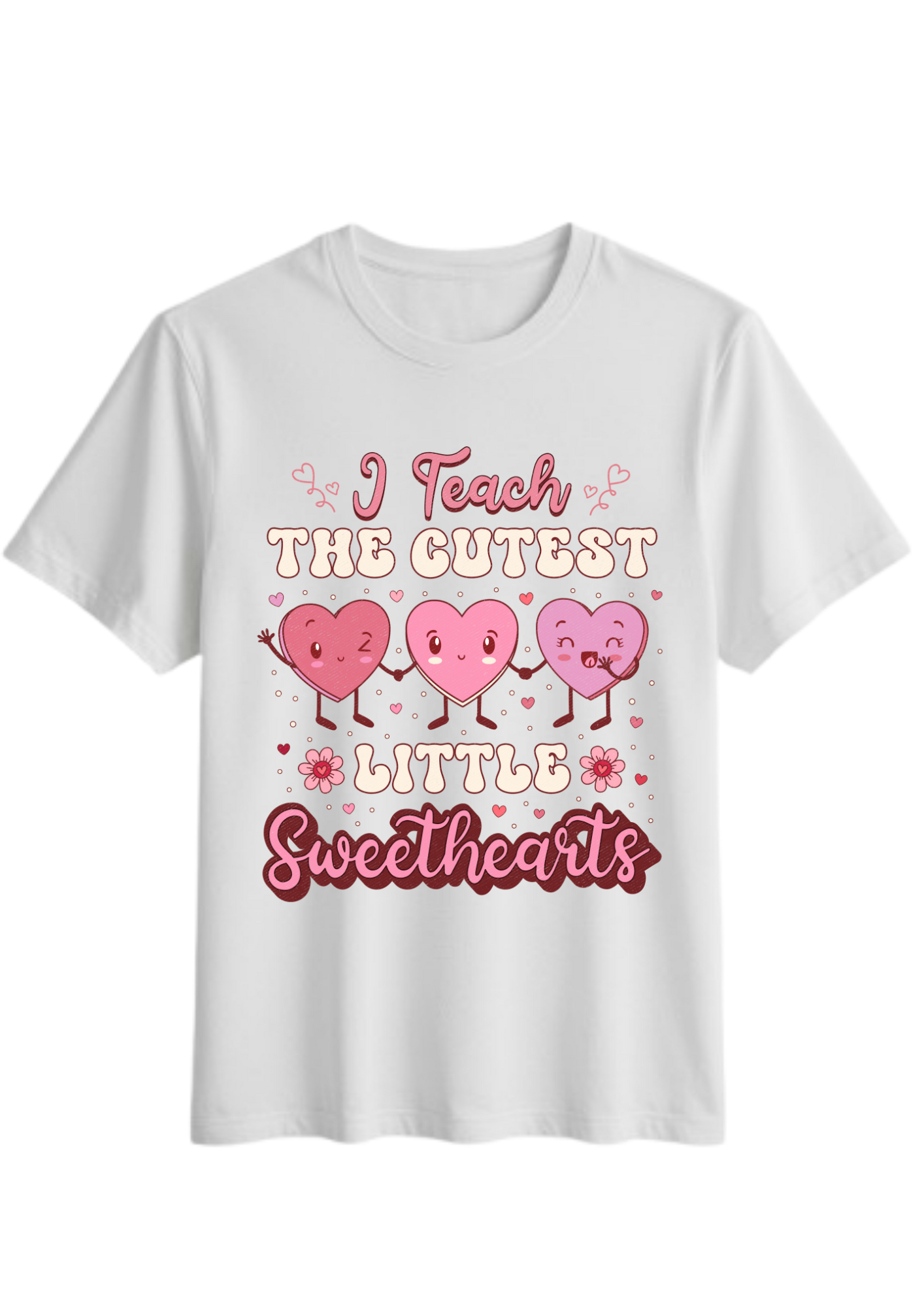 “Christmas Teacher” Holiday T-Shirt | Cute Festive Teacher Graphic Tee