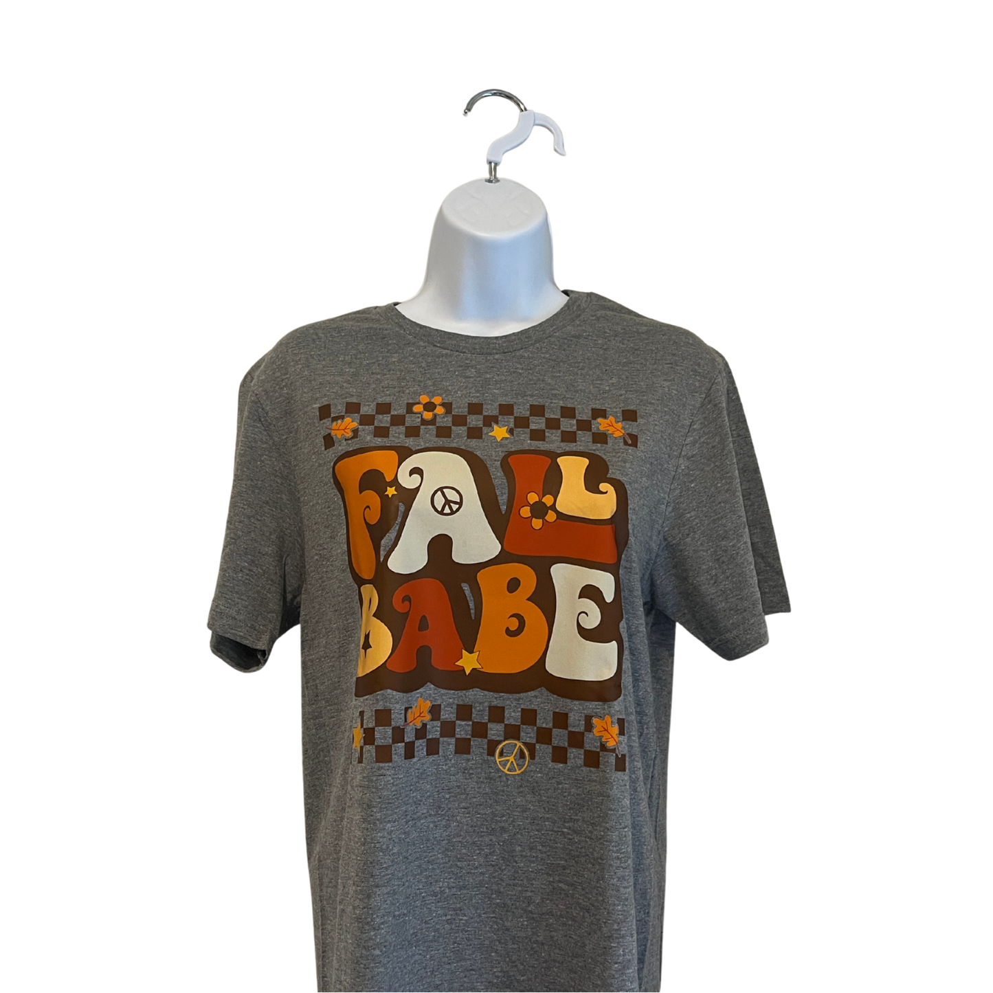 “Fall Babe” Retro Autumn T-Shirt | Cozy Seasonal Graphic Tee